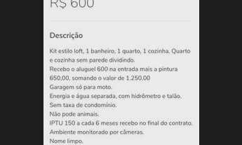 Imagem 5: Kitnet estilo loft