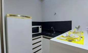 Imagem 3: Kitnet mobiliada para aluguel tem 20 metros quadrados com 1 quarto