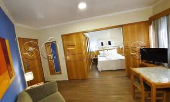 Imagem 2: Apartamento no Hampton Park disponível para locação no Jardim Paulista totalmente mobiliad