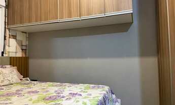 Imagem 7: Apartamento para venda possui 56 metros quadrados com 3 quartos com Armarios nos ambientes