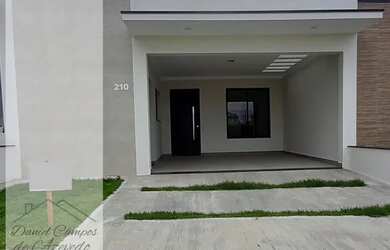 Imagem 2: Novíssima casa no condomínio fechado Village Moutonné, em Salto/SP, com 105 m² de área út