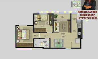 Imagem 3: SCL (&01)Apartamento 2Qtos, Lindo em Jacaraipe - Serra !!