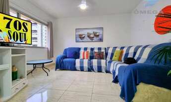 Imagem 4: Apartamento com 3 dormitórios à venda, 102 m² por R$ 550.000,00 - Pitangueiras - Guarujá/S