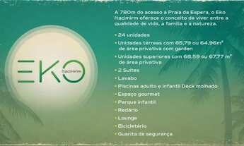 Imagem 2: Apartamento com 2 dormitórios à venda, 87 m² por R$ 615.000,00 - Itacimirim - Camaçari/BA