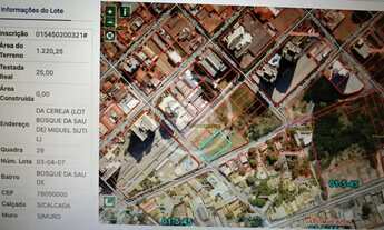 Imagem 2: LOTE PREMIUM DE 2.200m² NO BOSQUE DA SAÚDE ESQUINA PRIVILEGIADA, ACESSO RÁPIDO À MIGUEL S