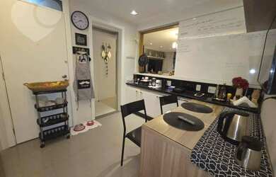 Imagem 2: Excelente cobertura 3 quartos, 1 suíte, piscina, churrasqueira a carvão e churrasqueira el