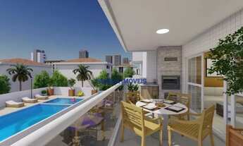 Imagem 3: Alugar 1 quarto mobiliado sacada gourmet lazer Campo Grande Santos