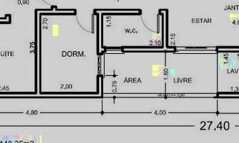 Imagem 2: Apartamento com 2 dormitórios à venda, 52 m² por R$ 289.000 - Vila Cecília Maria - Santo A
