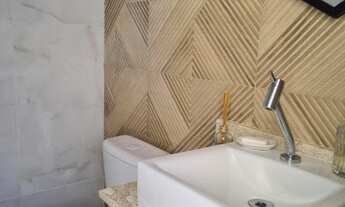 Imagem 5: Casa de condomínio térrea para venda possui 162 metros quadrados com 4 quartos