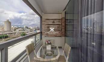 Imagem 2: Área Privativa: Á.Coberta=84,06 - Terraço=46,68 Total=130,74m² m² com 3 quartos, sendo 1 s