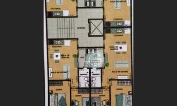 Imagem 2: Apartamento com 2 dormitórios à venda, 44 m² por R$ 320.000,00 - Jardim Alvorada - Santo A