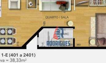 Imagem: Studio com 1 dormitório à venda, 35 m²