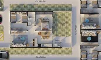 Imagem 3: CASAS NOVAS 2 QUARTOS, BAIRRO IPANEMA