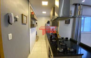 Imagem 2: Cobertura com 2 dormitórios à venda, 76 m² por R$ 355.000 - Vila Linda - Santo André/SP