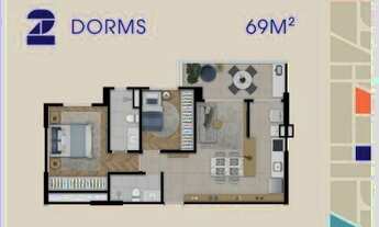 Imagem: Apartamento para venda com 69 metros quadrados