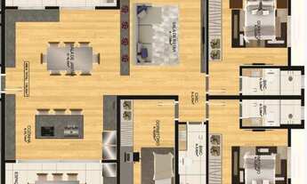 Imagem 5: Apartamento com 2 suíte + 1 quarto no Bairro Santo Antonio