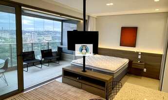 Imagem 3: Ap. 1 dorm., 46m2, mobiliado, ar cond., varanda, serviço camareira, 1 vaga