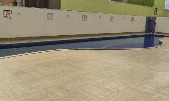 Imagem 5: De frente, sol da manhã, andar alto, com lazer de clube