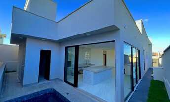 Imagem 3: Casa térrea de 3 suítes plenas no Condomínio Jardins Barcelona