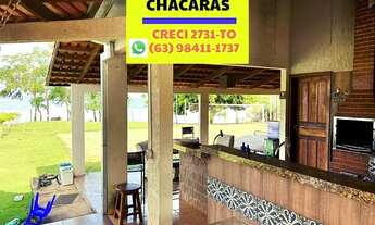 Imagem 7: Chácara vista de Palmas com 65 metros de beira lago individual