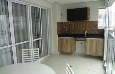 Imagem 3: Apartamento com sacada gourmet para locação, Jardim Anália Franco