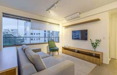 Imagem 2: Apartamento com 1 Quarto para alugar, 48m² - Vila Nova Conceição