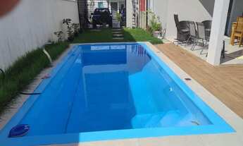 Imagem 2: Casa Dúplex no Morada dos Pássaros com 3 Qts/ Piscina, ampla área gourmet com churrasqueir