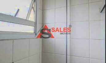 Imagem 5: Apartamento possui área de laser, 1 vaga de garagem coberta, piscina, academia, salão de f