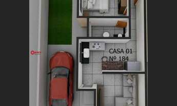 Imagem 2: Casa para Venda com 02 ou 03 Quartos em São Joaquim de Bicas - MG / Entrega: Abril de 2022