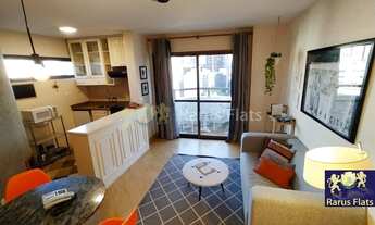 Imagem 2: Flat para locação na Bela Vista - Edifício Paulista Wall Street - Cód. HPD02356