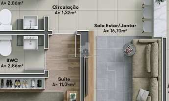 Imagem 3: Apartamento para Venda no bairro Vila Operaria em Itajaí, 2 quartos sendo 1 suíte, 2 vagas