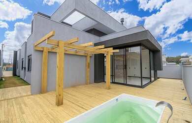 Imagem 7: Casa de condomínio térrea para venda possui 233 metros quadrados com 3 quartos