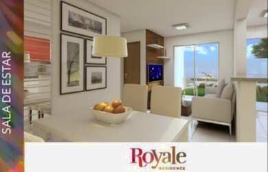 Imagem 2: Apartamento para venda possui 56 metros quadrados com 2 quartos em Turu - São Luís - Maran