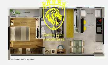 Imagem 7: Apartamento de 46,50 m2 em Belo Horizonte , Minas Gerais