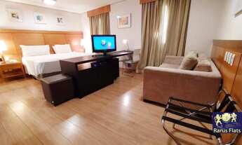 Imagem 6: Flat para locação no Itaim Bibi - Edifício Meliá Jardim Europa - Cód. QFX12212