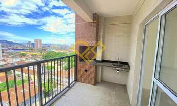 Imagem 1: Apartamento duplex à venda, 3 quartos, 1 suíte, 1 vaga, Encruzilhada - Santos/SP