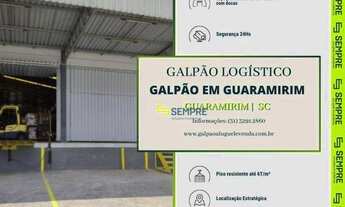 Imagem: Galpão para alugar em Guaramirim/SC