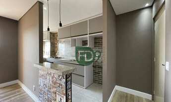 Imagem 2: Apartamento com 2 dormitórios à venda, 57 m² por R$ 295.000,00 - Residencial Dona Margarid