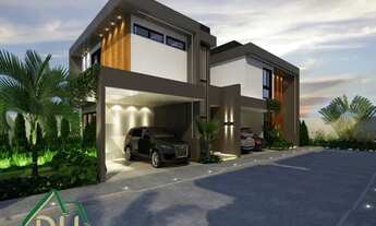 Imagem: Casa em construção em condomínio fechado