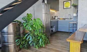 Imagem 3: Duplex para aluguel e venda possui 95 metros quadrados com 1 quarto