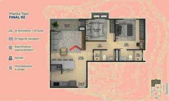 Imagem 4: Apartamento em Rua Frei Odorico Durieux - Centro - Navegantes/SC