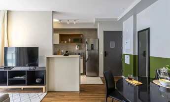 Imagem 2: Apartamento com 1 Quarto para alugar, 53m² - Vila Nova Conceição