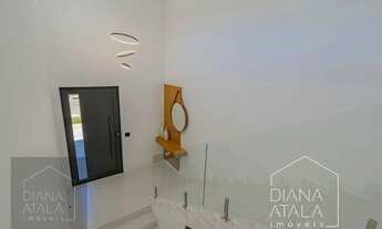 Imagem 3: Casa Nova e moderna com 3 suítes à venda no Condomínio Reserva dos Jatobás- Louveira - S.P