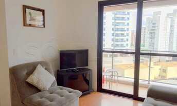 Imagem 3: Flat Contemporâneo com 1 dorm e 1 vaga na Vila Nova Conceição disponível locação