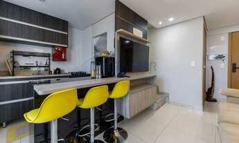 Imagem 5: Apartamento duplex reformado 1 quarto (1 suíte), 58,62m², varanda e vista livre Residenci