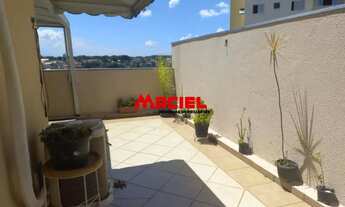 Imagem 2: Rog - Apartamento Duplex com Churrasqueira à Venda no Floradas de São José Próximo ao Val