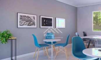 Imagem 3: Apartamento com 2 dormitórios à venda, 42 m² por R$ 198.246,00 - Jardim Heitor Rigon - Rib