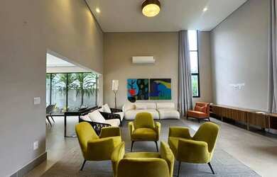 Imagem 2: Casa térrea alto padrão com 380m², 4 quartos/suítes à venda no Condomínio Alphaville 3 em