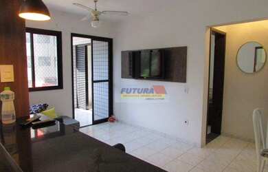 Imagem 4: Apartamento com 1 dormitório à venda, 52 m² por R$ 275.000,00 - Itararé - São Vicente/SP