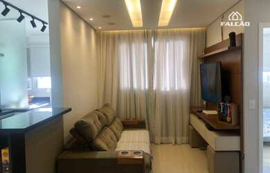 Imagem 2: Apartamento com 2 dormitórios à venda, 46 m² por R$ 270.000,00 - Areia Branca - Santos/SP